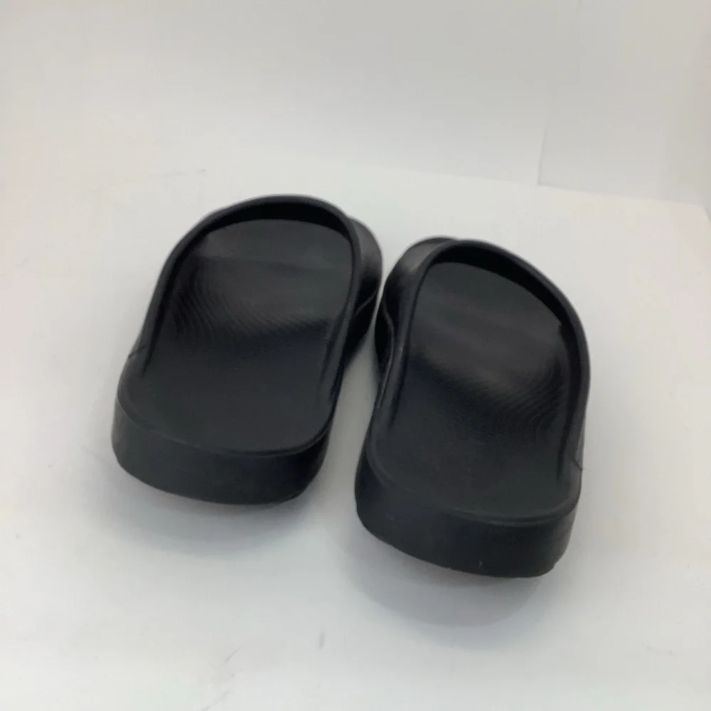 OOFOS OOahh Men's Black Recovery Slide Sandals‎ size 11